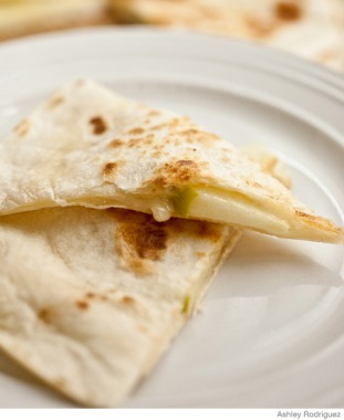 Kicked Up Apple Quesadilla - Main